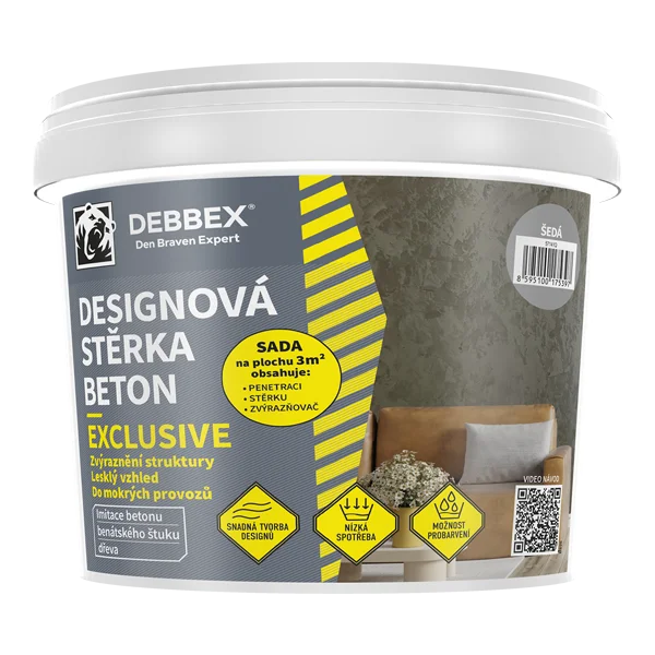 Designová stěrka BETON EXCLUSIVE