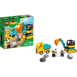 Náklaďák a pásový bagr 10931 LEGO