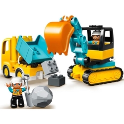Náklaďák a pásový bagr 10931 LEGO