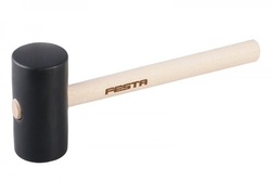 Palice gumová Festa 800g 60mm 35cm násada jasan