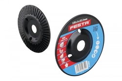 kotouč rašplový Festa středně hrubý 125x22,2mm
