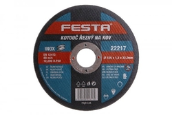 Kotouč řezný Festa na kov 125x1,2x22,2mm