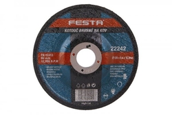 Kotouč brusný Festa na kov 125x6,4x22,2mm