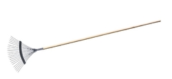 Hrábě kovové drátěné Festa 45cm s násadou