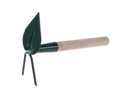 Motyčka srdcovka Festa - 2hroty s násadou 27cm