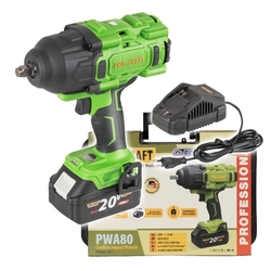 Aku rázový utahovák Procraft PWA80 1b