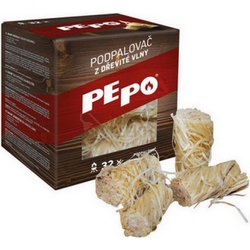 Podpalovač Pe-Po 32 podpalů /dřevo, vlna