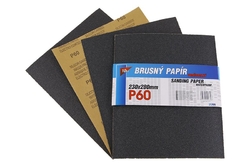 Papír brusný 230x280mm P60 1ks Waterproof