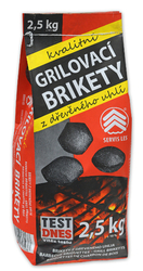 Grilovací Brikety 2,5 kg