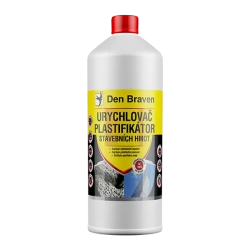 Urychlovač a plastifikátor stavebních hmot 1l