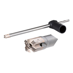 Vrták SDS-Max čtyřbřitý s vnitřním odsáváním 35x700/900mm STOP