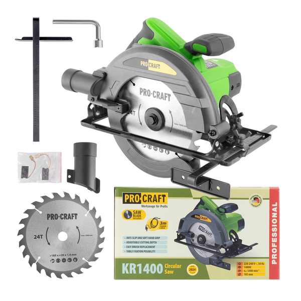 Pila kotoučová PROCRAFT KR1400, 185mmKR1400