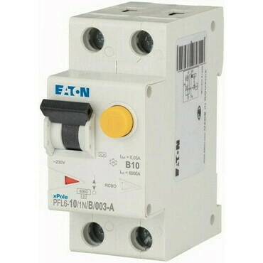 Chránič EATON s nadpr. ochr. PFL6-10/1N/B003-A