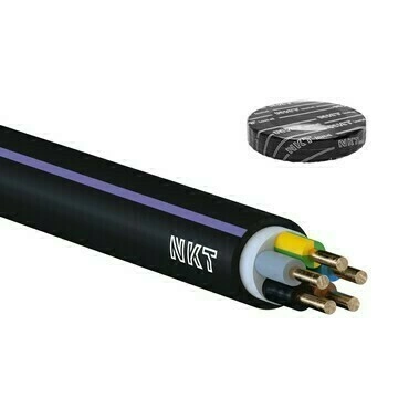 Kabel CYKY-J 5x1,5 RE (50m/bal) 