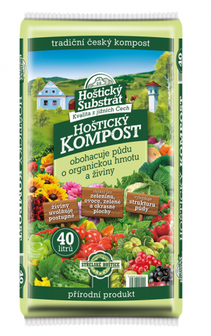 Hoštický zahradnický kompost 40l