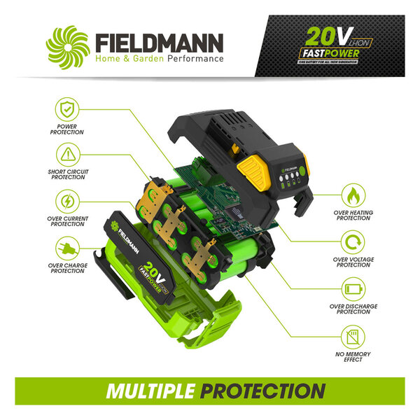 FDUZ 79080 20V akumulátor 8Ah Fieldmann 