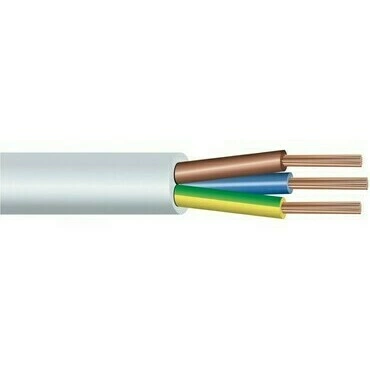 Kabel CYSY-H05W-F 3 G 2,5 bílá 