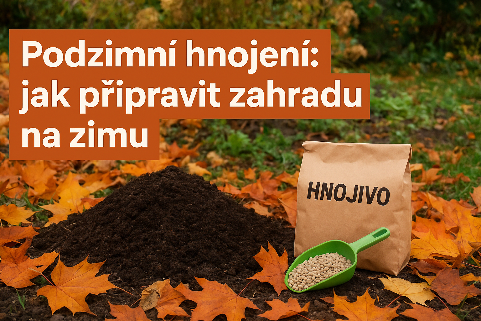 Podzimní hnojení: jak připravit zahradu na zimu
