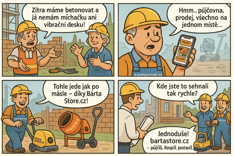 Půjčovna nářadí – když potřebujete techniku, na kterou je spoleh