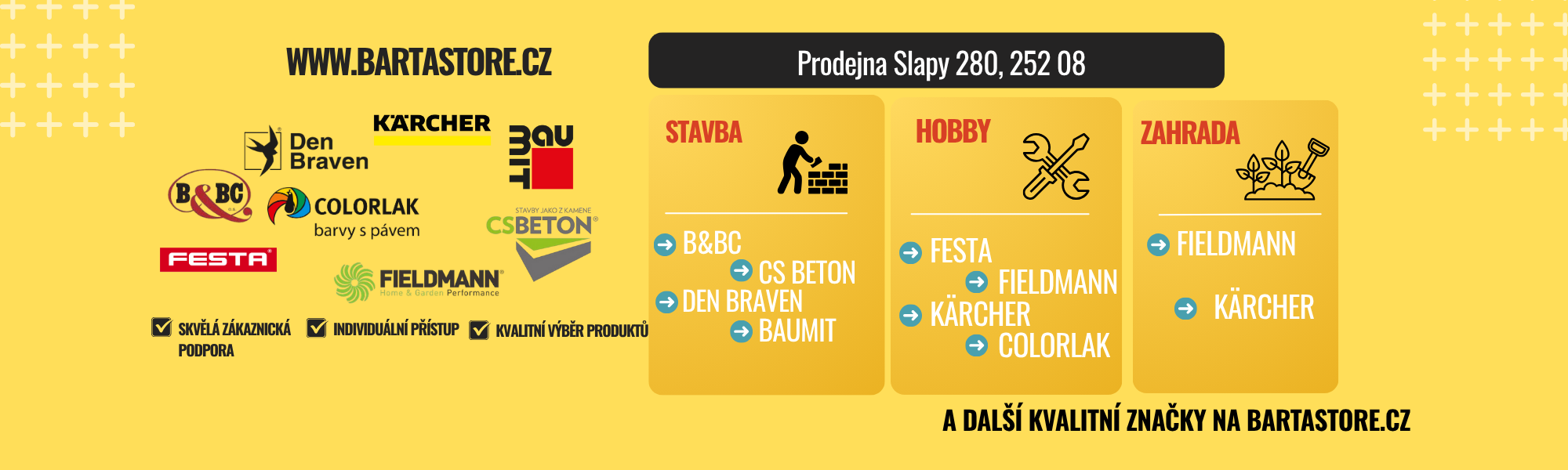 Značky, kterým věříme.